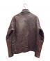 JELADO (ジェラード) ホースハイドコサックジャケット ブラウン サイズ:S：100000円