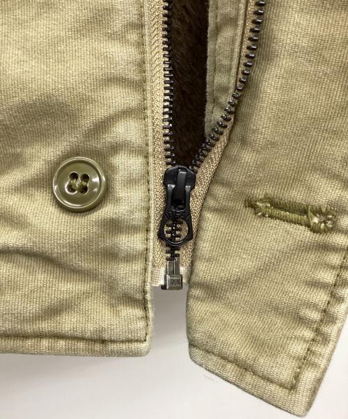 HOUSTON（ヒューストン）HOUSTON (ヒューストン) N-1デッキジャケット カーキ サイズ:38の古着・服飾アイテム