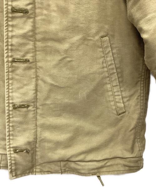 HOUSTON（ヒューストン）HOUSTON (ヒューストン) N-1デッキジャケット カーキ サイズ:38の古着・服飾アイテム