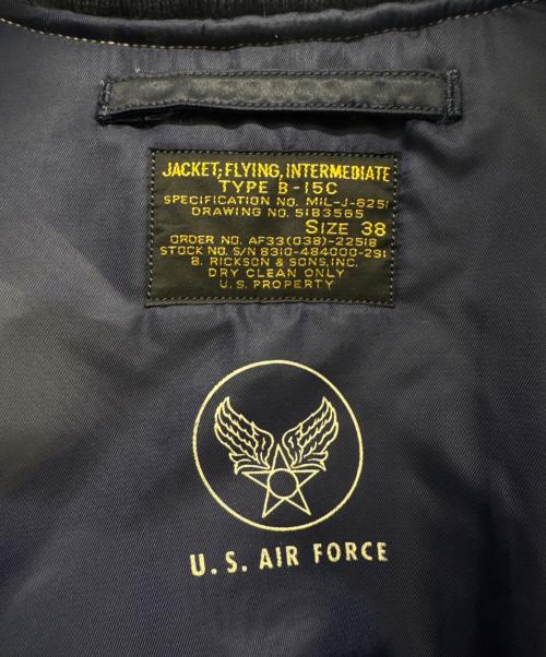 BUZZ RICKSON'S（バズリクソンズ）BUZZ RICKSON'S (バズリクソンズ) 1951 MODEL B-15Cフライトジャケット ネイビー サイズ:38の古着・服飾アイテム