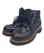 RED WINGレッドウィング）の古着「アイリッシュセッターモックトゥ」｜ブラック