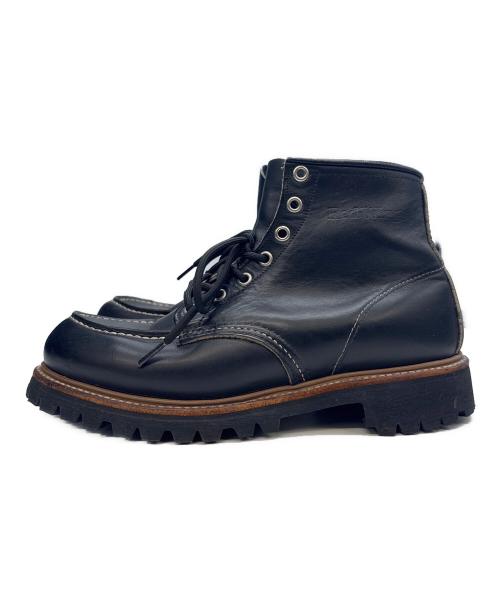 RED WING（レッドウィング）RED WING (レッドウィング) アイリッシュセッターモックトゥ ブラック サイズ:7 1/2 Dの古着・服飾アイテム