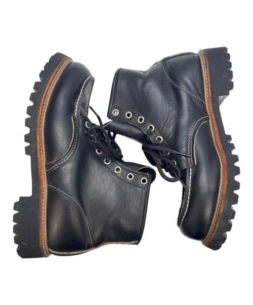 RED WING（レッドウィング）RED WING (レッドウィング) アイリッシュセッターモックトゥ ブラック サイズ:7 1/2 Dの古着・服飾アイテム