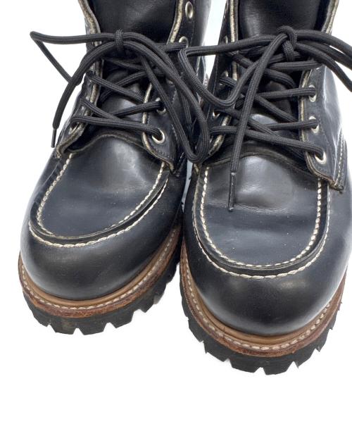 RED WING（レッドウィング）RED WING (レッドウィング) アイリッシュセッターモックトゥ ブラック サイズ:7 1/2 Dの古着・服飾アイテム