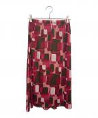 PLEATS PLEASEプリーツプリーズ）の古着「プリーツスカート」｜ピンク