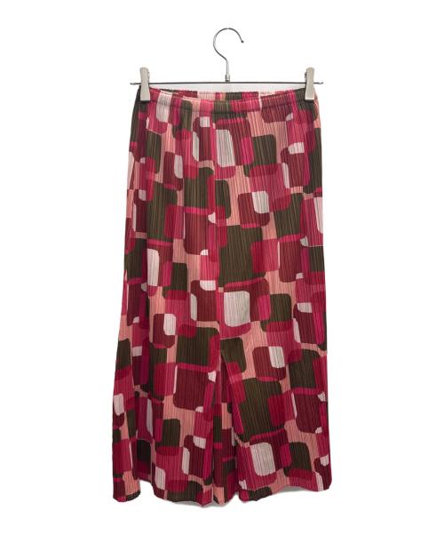 PLEATS PLEASE（プリーツプリーズ）PLEATS PLEASE (プリーツプリーズ) プリーツスカート ピンク サイズ:1の古着・服飾アイテム