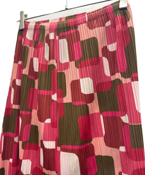 PLEATS PLEASE（プリーツプリーズ）PLEATS PLEASE (プリーツプリーズ) プリーツスカート ピンク サイズ:1の古着・服飾アイテム