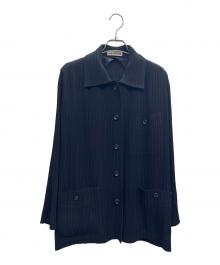 ISSEY MIYAKE（イッセイミヤケ）の古着「シャツジャケット」｜ブラック