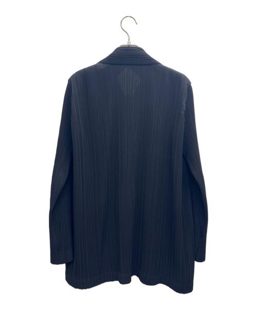 ISSEY MIYAKE（イッセイミヤケ）ISSEY MIYAKE (イッセイミヤケ) シャツジャケット ブラック サイズ:Mの古着・服飾アイテム