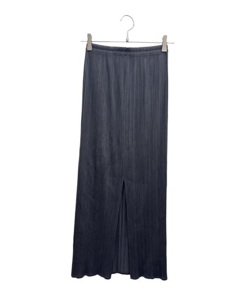 PLEATS PLEASE（プリーツプリーズ）PLEATS PLEASE (プリーツプリーズ) ロングスカート グレー サイズ:3の古着・服飾アイテム
