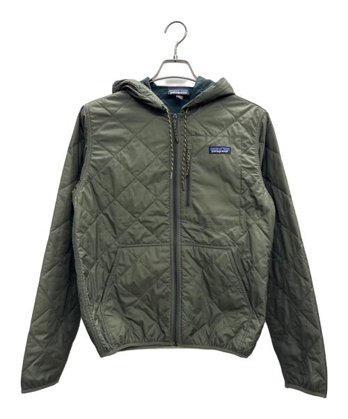 Patagonia（パタゴニア）Patagonia (パタゴニア) ダイヤモンドキルトボマーフーディ カーキ サイズ:XSの古着・服飾アイテム