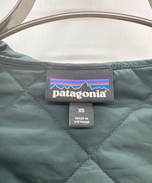 Patagonia（パタゴニア）Patagonia (パタゴニア) ダイヤモンドキルトボマーフーディ カーキ サイズ:XSの古着・服飾アイテム