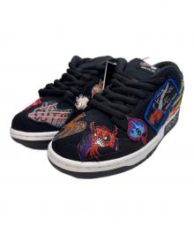 NIKE SB×NECKFACE（ナイキエスビー×ネックフェイス）の古着「DUNK LOW PRO QS Neckface」｜ブラック