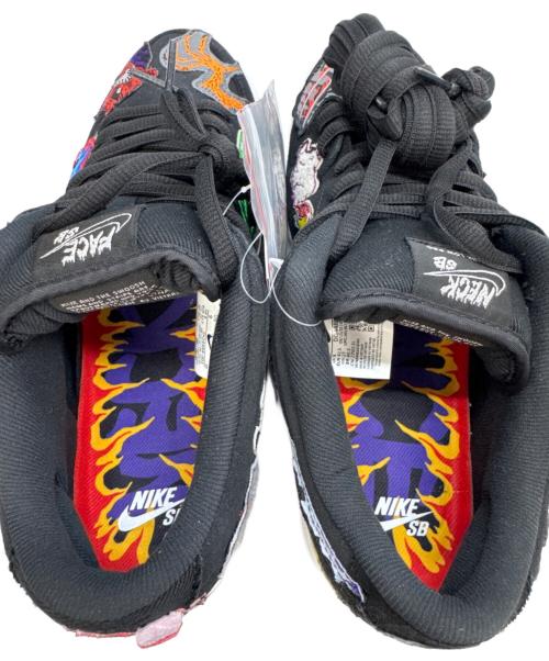 NIKE SB（ナイキエスビー）NIKE SB (ナイキエスビー) NECKFACE (ネックフェイス) DUNK LOW PRO QS Neckface ブラック サイズ:27 未使用品の古着・服飾アイテム