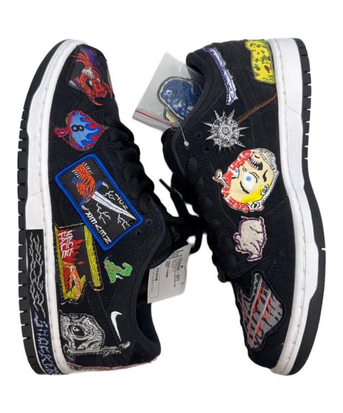 NIKE SB（ナイキエスビー）NIKE SB (ナイキエスビー) NECKFACE (ネックフェイス) DUNK LOW PRO QS Neckface ブラック サイズ:27 未使用品の古着・服飾アイテム
