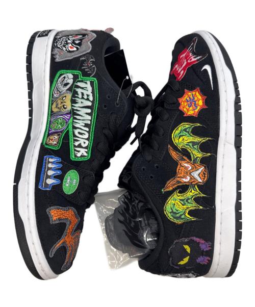NIKE SB（ナイキエスビー）NIKE SB (ナイキエスビー) NECKFACE (ネックフェイス) DUNK LOW PRO QS Neckface ブラック サイズ:27 未使用品の古着・服飾アイテム