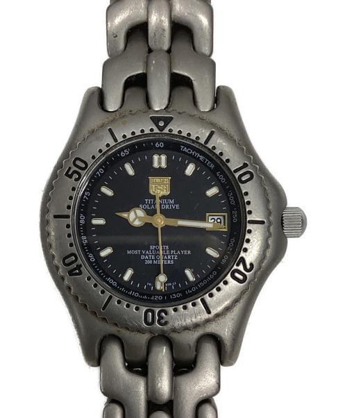 ELGIN（エルジン）ELGIN (エルジン) 腕時計 ブラックの古着・服飾アイテム