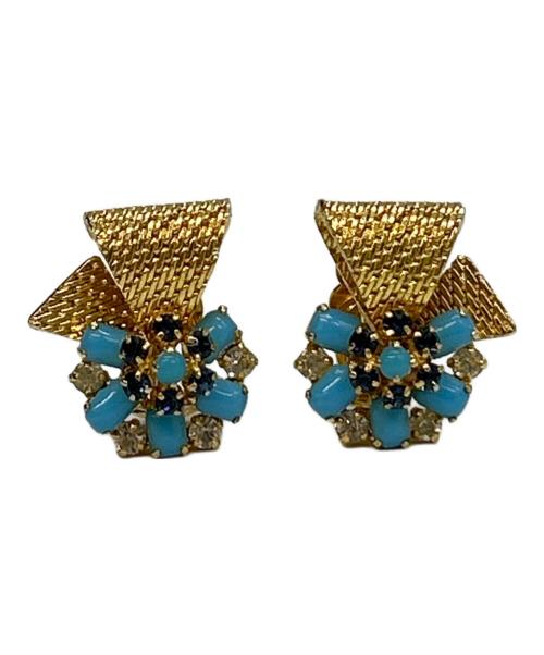 Christian Dior（クリスチャン ディオール）Christian Dior (クリスチャン ディオール) イヤリング  ブルーの古着・服飾アイテム