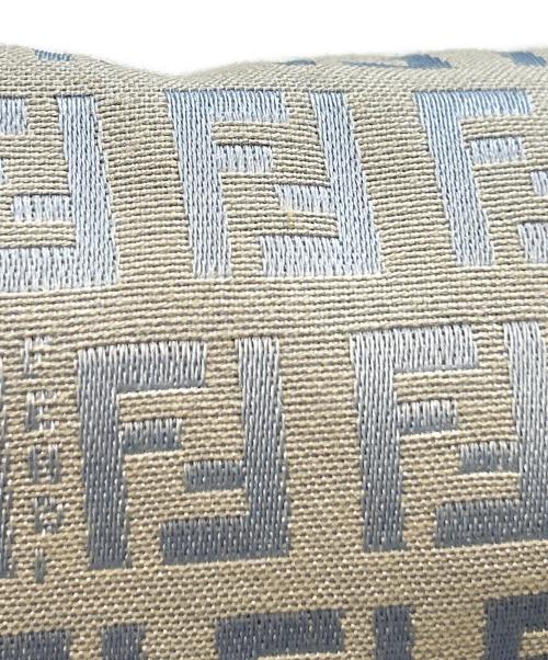 FENDI（フェンディ）FENDI (フェンディ) ショルダーバッグ ズッキーノ ミニマンマバケット スカイブルーの古着・服飾アイテム