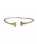 TIFFANY & Co.ティファニー）の古着「Ｔナローワイヤーブレスレット」