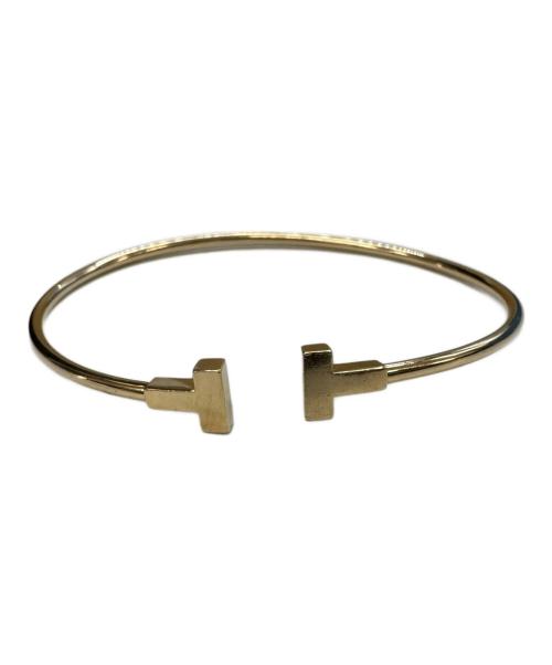 TIFFANY & Co.（ティファニー）TIFFANY & Co. (ティファニー) Ｔナローワイヤーブレスレット サイズ:不明の古着・服飾アイテム