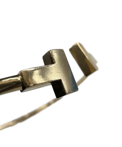 TIFFANY & Co.（ティファニー）TIFFANY & Co. (ティファニー) Ｔナローワイヤーブレスレット サイズ:不明の古着・服飾アイテム