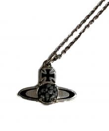Vivienne Westwood（ヴィヴィアンウエストウッド）の古着「ネックレス BETSY RHODIUM」｜ブラック