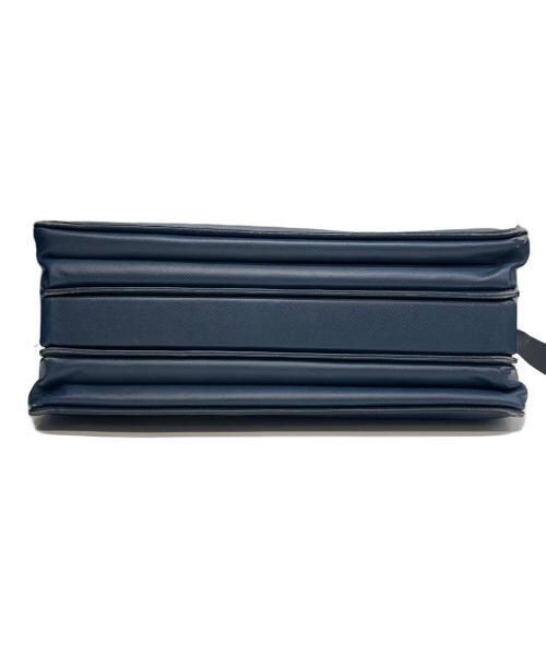 serapian（セラピアン）serapian (セラピアン) ダレスバッグ ネイビーの古着・服飾アイテム