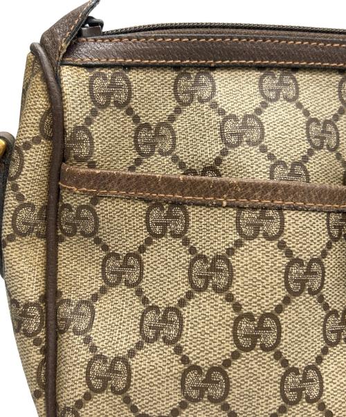 GUCCI（グッチ）GUCCI (グッチ) ショルダーバッグ シェリーライン OLD GUCCI ブラウンの古着・服飾アイテム