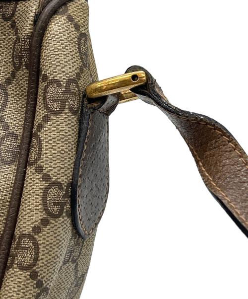 GUCCI（グッチ）GUCCI (グッチ) ショルダーバッグ シェリーライン OLD GUCCI ブラウンの古着・服飾アイテム