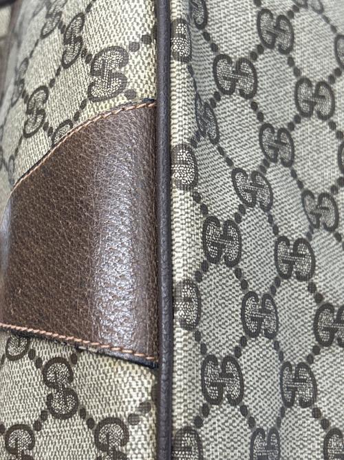 GUCCI（グッチ）GUCCI (グッチ) ショルダーバッグ シェリーライン OLD GUCCI ブラウンの古着・服飾アイテム