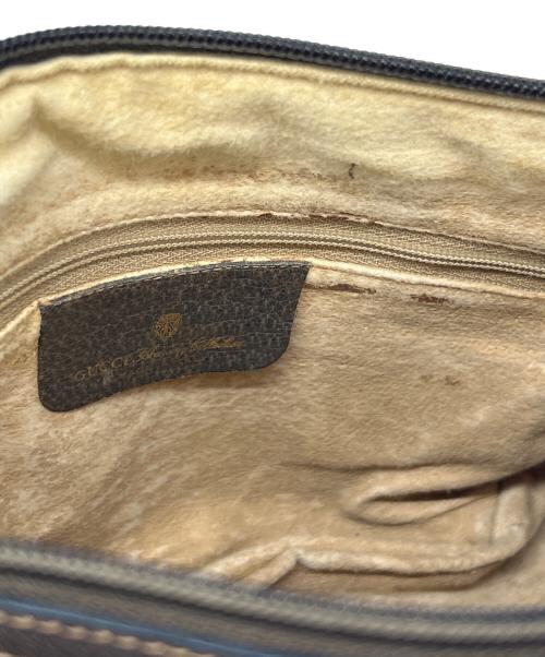 GUCCI（グッチ）GUCCI (グッチ) ショルダーバッグ シェリーライン OLD GUCCI ブラウンの古着・服飾アイテム