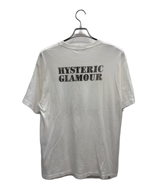 Hysteric Glamour（ヒステリックグラマー）Hysteric Glamour (ヒステリックグラマー) Disney RESORT (ディズニーリゾート) 半袖カットソー ホワイト サイズ:Mの古着・服飾アイテム