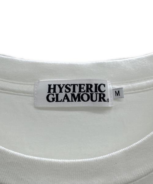 Hysteric Glamour（ヒステリックグラマー）Hysteric Glamour (ヒステリックグラマー) Disney RESORT (ディズニーリゾート) 半袖カットソー ホワイト サイズ:Mの古着・服飾アイテム