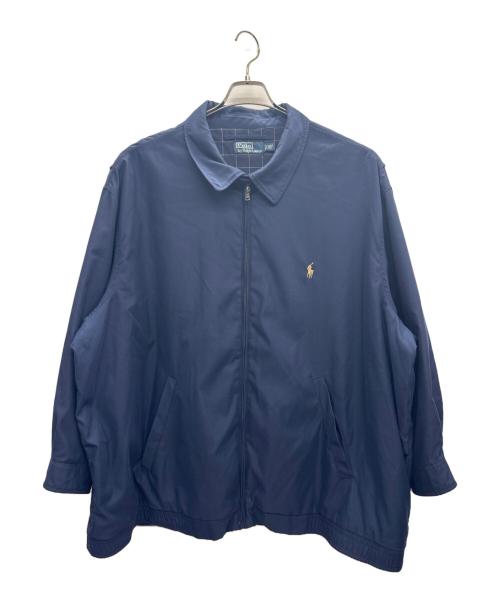 POLO RALPH LAUREN（ポロ・ラルフローレン）POLO RALPH LAUREN (ポロ・ラルフローレン) スイングトップ ネイビー サイズ:3XLTの古着・服飾アイテム