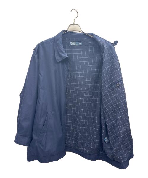 POLO RALPH LAUREN（ポロ・ラルフローレン）POLO RALPH LAUREN (ポロ・ラルフローレン) スイングトップ ネイビー サイズ:3XLTの古着・服飾アイテム