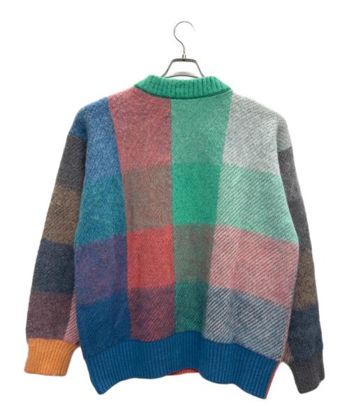 sacai（サカイ）sacai (サカイ) Plaid Knit Blouson マルチカラー サイズ:4の古着・服飾アイテム