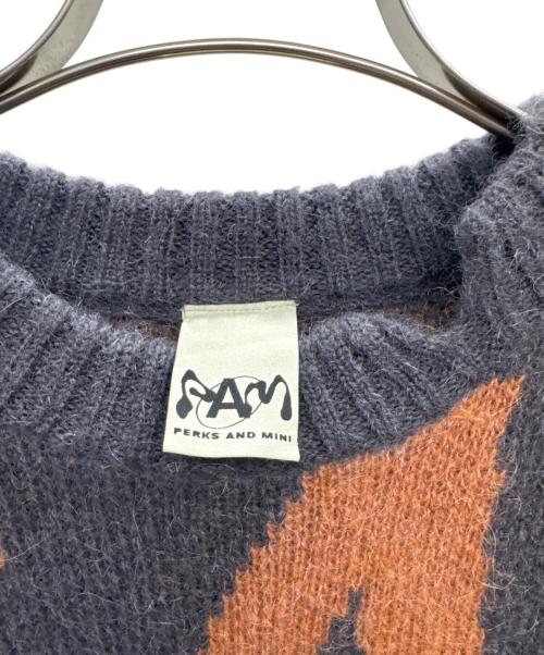 PAM（パム）PAM (パム) クルーネックニット グレー サイズ:Lの古着・服飾アイテム