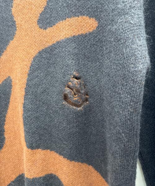 PAM（パム）PAM (パム) クルーネックニット グレー サイズ:Lの古着・服飾アイテム