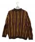 cosi crest (コージークレスト) 厚手ニット レッド×イエロー サイズ:XL：4000円