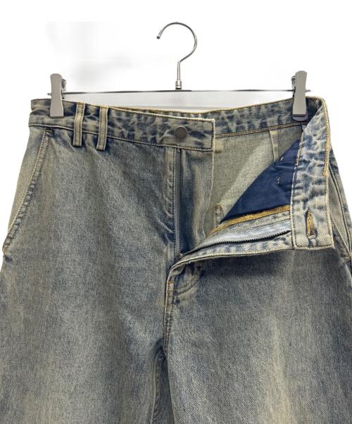 entire studios（エンタイアスタジオ）entire studios (エンタイアスタジオ) Cuff Surface Wave Jeans インディゴ サイズ:Sの古着・服飾アイテム