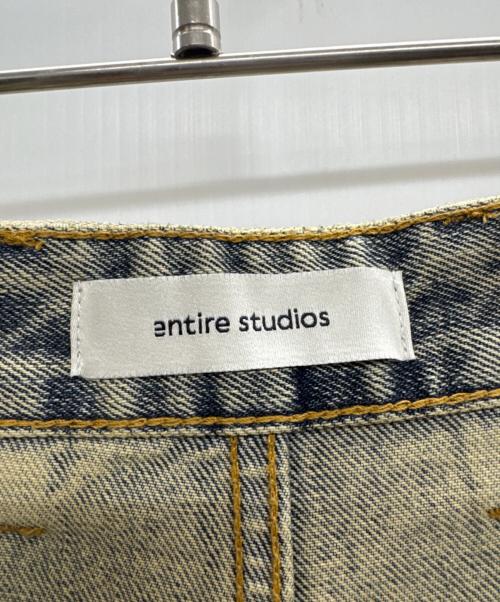 entire studios（エンタイアスタジオ）entire studios (エンタイアスタジオ) Cuff Surface Wave Jeans インディゴ サイズ:Sの古着・服飾アイテム