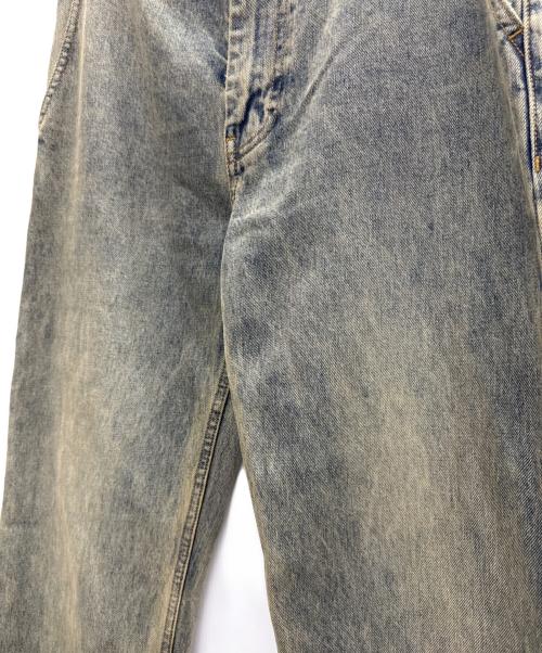 entire studios（エンタイアスタジオ）entire studios (エンタイアスタジオ) Cuff Surface Wave Jeans インディゴ サイズ:Sの古着・服飾アイテム