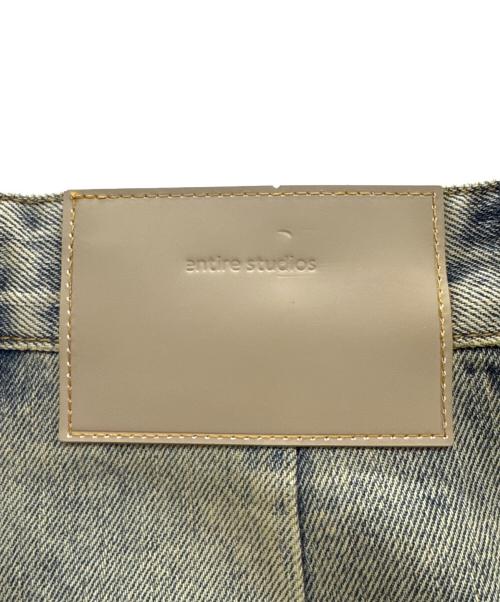 entire studios（エンタイアスタジオ）entire studios (エンタイアスタジオ) Cuff Surface Wave Jeans インディゴ サイズ:Sの古着・服飾アイテム