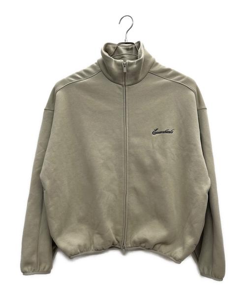 Fear Of God（フィア・オブ・ゴッド）Fear Of God (フィア・オブ・ゴッド) FOG ESSENTIALS (フィアオブゴッド エッセンシャル) Modern Fit フリース トラックジャケット グリーン サイズ:Mの古着・服飾アイテム