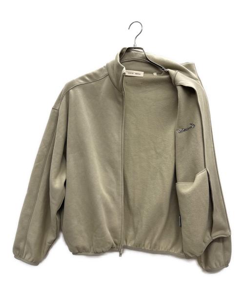 Fear Of God（フィア・オブ・ゴッド）Fear Of God (フィア・オブ・ゴッド) FOG ESSENTIALS (フィアオブゴッド エッセンシャル) Modern Fit フリース トラックジャケット グリーン サイズ:Mの古着・服飾アイテム