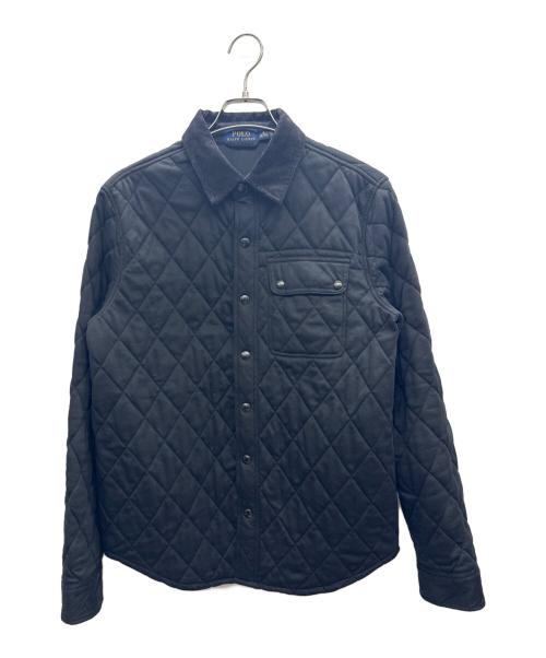POLO RALPH LAUREN（ポロ・ラルフローレン）POLO RALPH LAUREN (ポロ・ラルフローレン) キルティングジャケット ブラック サイズ:Mの古着・服飾アイテム