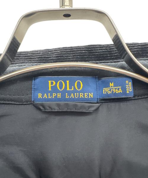 POLO RALPH LAUREN（ポロ・ラルフローレン）POLO RALPH LAUREN (ポロ・ラルフローレン) キルティングジャケット ブラック サイズ:Mの古着・服飾アイテム