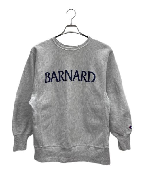 Champion REVERSE WEAVE（チャンピオン リバース ウィーブ）Champion REVERSE WEAVE (チャンピオン リバース ウィーブ) リバースウィーブスウェット アイボリー×ブルー サイズ:Lの古着・服飾アイテム