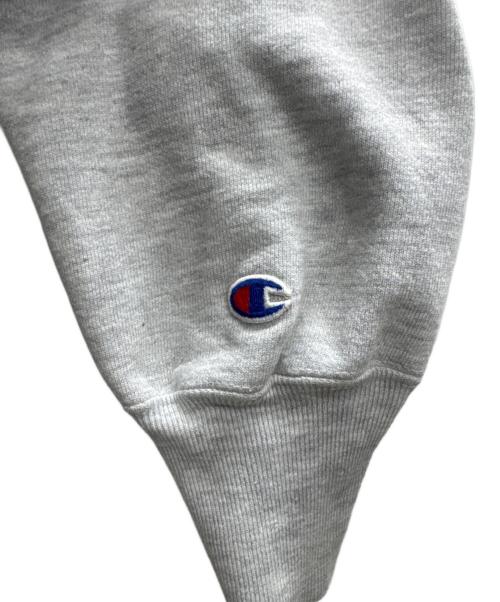 Champion REVERSE WEAVE（チャンピオン リバース ウィーブ）Champion REVERSE WEAVE (チャンピオン リバース ウィーブ) リバースウィーブスウェット アイボリー×ブルー サイズ:Lの古着・服飾アイテム